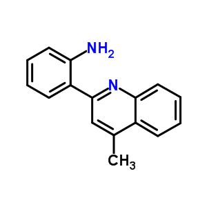 2-(4-Methylquinolin-2-yl)benzenamine Structure,6637-33-8Structure