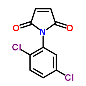 1-(2,5-Dichlorphenyl)-1h-pyrrole-2,5-dione Structure,6637-47-4Structure