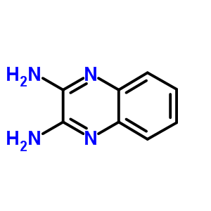 2,3-二氨基喹噁啉结构式_6640-47-7结构式