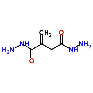 Butanedioic acid, methylene-, dihydrazide (9ci)Structure,6641-35-6Structure Butanedioic acid, methylene-, dihydrazide (9ci) Structure,6641-35-6Structure