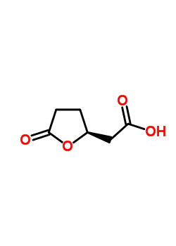 (S)-2-(5-oxotetrahydrofuran-2-yl)acetic acid Structure,66512-67-2Structure