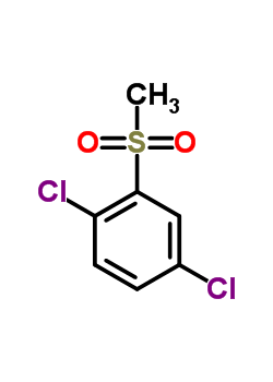 1,4-Dichloro-2-(methylsulfonyl)benzene Structure,66640-63-9Structure