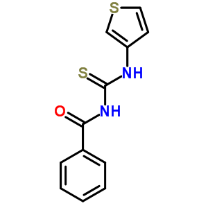 Benzamide, n-[(3-thienylamino)thioxomethyl]- Structure,66645-96-3Structure