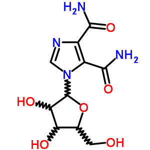 1H-imidazole-4,5-dicarboxamide,1-b-d-ribofuranosyl- Structure,66678-51-1Structure