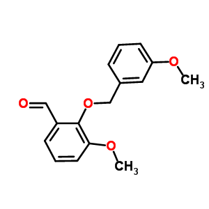 3-Methoxy-2-[(3-methoxybenzyl)oxy]benzaldehyde Structure,667412-89-7Structure