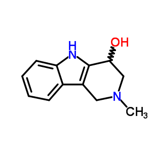 1H-pyrido[4,3-b]indol-4-ol, 2,3,4,5-tetrahydro-2-methyl- Structure,66842-80-6Structure