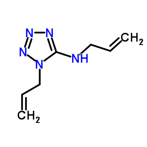 1H-tetrazol-5-amine, n, 1-di-2-propenyl- Structure,66907-70-8Structure