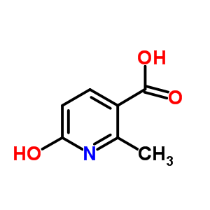 6-Hydroxy-2-methylpyridine-3-carboxylic acid Structure,66909-37-3Structure