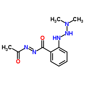 N-acetylimino-2-(2-dimethylaminohydrazinyl)benzamide Structure,66974-84-3Structure