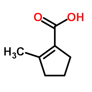 1-Cyclopentene-1-carboxylic acid, 2-methyl- (6ci,9ci) Structure,67209-77-2Structure