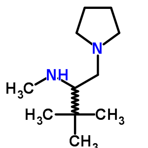 (2,2-Dimethyl-1-pyrrolidin-1-ylmethyl-propyl)-methyl-amine Structure,672310-03-1Structure