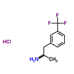 Norfenfluramine hydrochloride Structure,673-18-7Structure