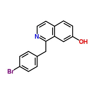 1-[(4-溴苯基)甲基]-7-异羟基喹啉结构式_67335-04-0结构式