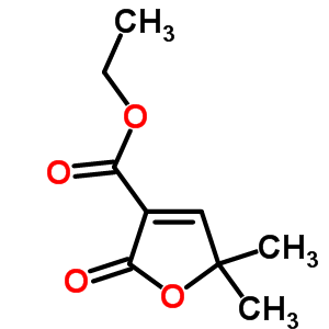 Ethyl 5,5-dimethyl-2-oxo-furan-3-carboxylate Structure,67498-38-8Structure