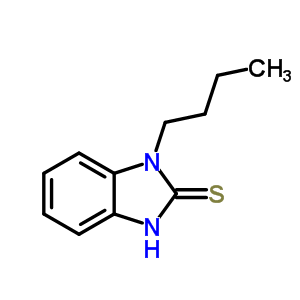 1-Butyl-1h-benzoimidazole-2-thiol Structure,67624-27-5Structure