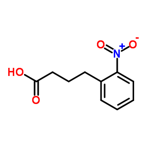 4-(2-Nitro-phenyl)-butyric acid Structure,67857-97-0Structure