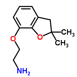 2-(2,2-Dimethyl-2,3-dihydrobenzofuran-7-yloxy)ethanamine Structure,680203-71-8Structure