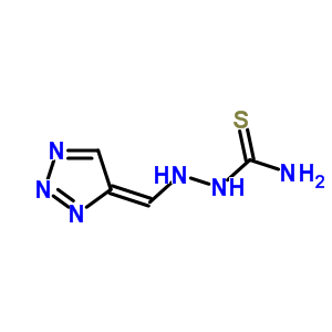 Hydrazinecarbothioamide,2-(1h-1,2,3-triazol-5-ylmethylene)- Structure,6823-92-3Structure