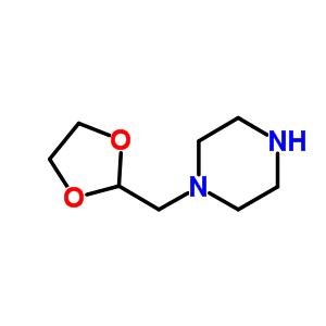 1-(1,3-Dioxolan-2-ylmethyl)piperazine Structure,682802-92-2Structure