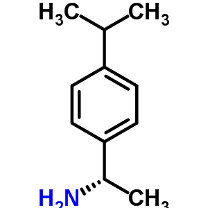 Benzenemethanamine, α-methyl-4-(1-methylethyl)-, (αs)- Structure,68285-22-3Structure