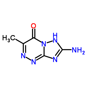 7-Imino-3-methyl-6,7-dihydro[1,2,4]triazolo[5,1-c][1,2,4]triazin-4(1h)-one Structure,68384-31-6Structure