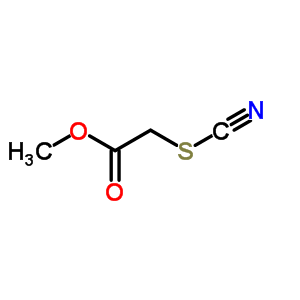 Methyl 2-thiocyanatoacetate Structure,689-77-0Structure