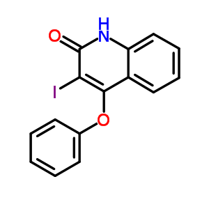 3-碘-4-苯氧基-1H-喹啉-2-酮结构式_68903-75-3结构式