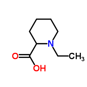 1-Ethyl-piperidine-2-carboxylic acid Structure,69081-83-0Structure