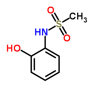 Methanesulfonamide,n-(2-hydroxyphenyl)- Structure,6912-38-5Structure