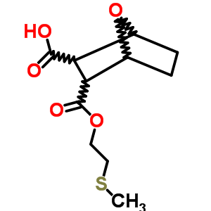 6-(2-Methylsulfanylethoxycarbonyl)-7-oxabicyclo[2.2.1]heptane-5-carboxylic acid Structure,6915-71-5Structure