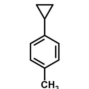 1-Cyclopropyl-4-methylbenzene Structure,6921-43-3Structure