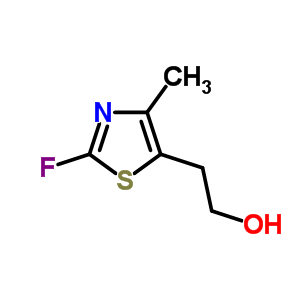 2-(2-Fluoro-4-methylthiazol-5-yl)ethanol Structure,69243-03-4Structure