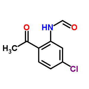 Formamide,n-(2-acetyl-5-chlorophenyl)- Structure,6938-28-9Structure