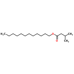 Butanoic acid,3-methyl-, dodecyl ester Structure,6938-56-3Structure