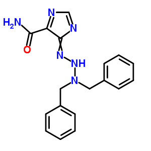 5-[(Dibenzylamino)hydrazinylidene]imidazole-4-carboxamide Structure,6939-30-6Structure