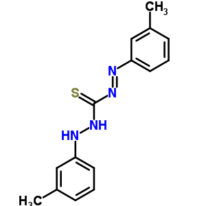 3-[(3-Methylphenyl)amino]-1-(3-methylphenyl)imino-thiourea Structure,6939-79-3Structure