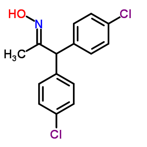 (Nz)-n-[1,1-bis(4-chlorophenyl)propan-2-ylidene]hydroxylamine Structure,6941-84-0Structure