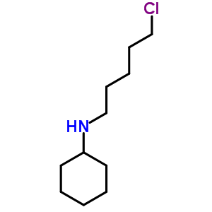 N-(5-chloropentyl)cyclohexanamine Structure,6943-80-2Structure