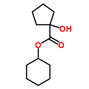 Cyclohexyl 1-hydroxycyclopentane-1-carboxylate Structure,6946-43-6Structure