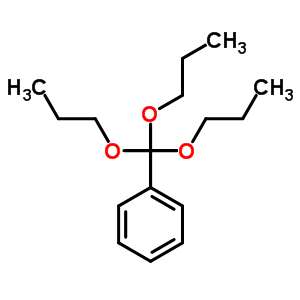 Benzene,(tripropoxymethyl)- Structure,6946-85-6Structure