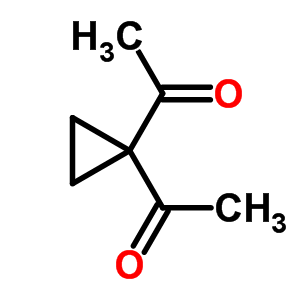 1,1-二乙酰基环丙烷结构式_695-70-5结构式