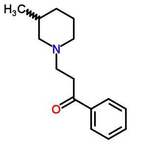 3-(3-Methyl-1-piperidyl)-1-phenyl-propan-1-one Structure,6951-37-7Structure