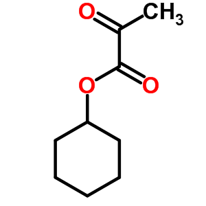 Cyclohexyl 2-oxopropanoate Structure,6963-43-5Structure