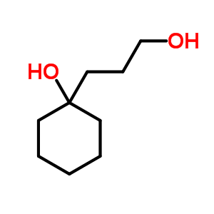 Cyclohexanepropanol,1-hydroxy- Structure,6963-45-7Structure