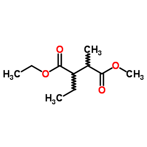 Butanedioic acid,2-ethyl-3-methyl-, 1-ethyl 4-methyl ester Structure,6963-51-5Structure