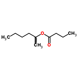 Butanoic acid,1-methylpentyl ester Structure,6963-52-6Structure