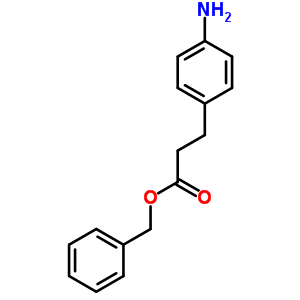 Benzyl 3-(4-aminophenyl)propanoate Structure,6964-39-2Structure