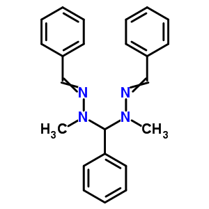 Benzaldehyde,(phenylmethylene)bis(methylhydrazone) (9ci) Structure,6965-16-8Structure