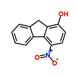 9H-fluoren-1-ol,4-nitro- Structure,6972-03-8Structure