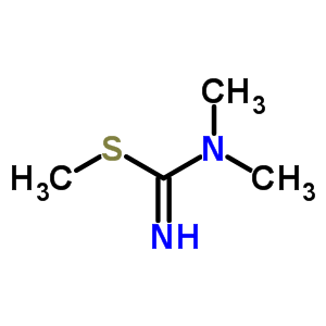 N,n-dimethyl-1-methylsulfanyl-methanimidamide Structure,6972-04-9Structure